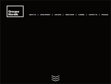 Tablet Screenshot of groupenordik.com